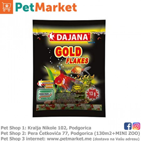 Dajana Pet Gold Flakes 80ml