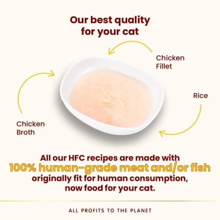 HFC CAT Kesica 50g - Pileća čorba sa pilećim fileom MONO-PROTEIN – ALMO NATURE - Img 2