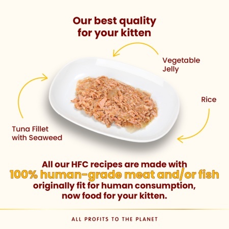 HFC CAT Kesica 55g - Tuna file i morske alge u želeu MONO-PROTEIN (55% mesa) – ALMO NATURE - Img 2