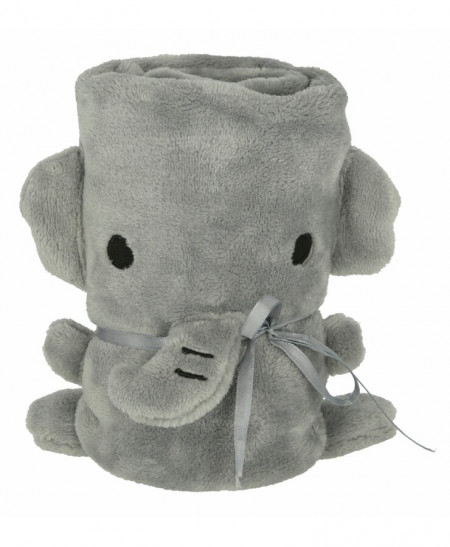 Kerbl 80434 Ćebe puppy Blanket Elephant, grey 72x51cm