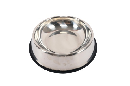 M-PETS 10504399 Posuda za pse i macke XS 180ml 15*15*3,5cm - CROCK 1 kom Stainless Steel Bowl