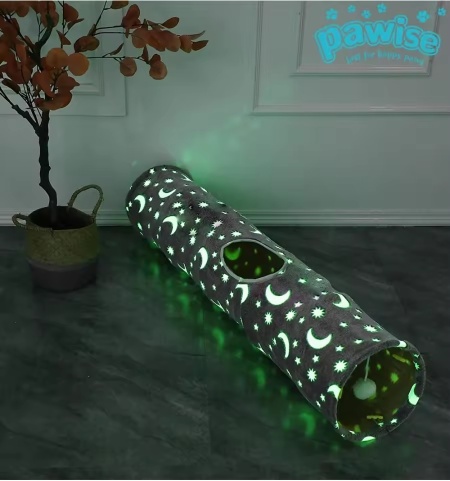 Pawise 28558 Tunnel za macke 100cm (svijetli u mraku) Glow in Dark