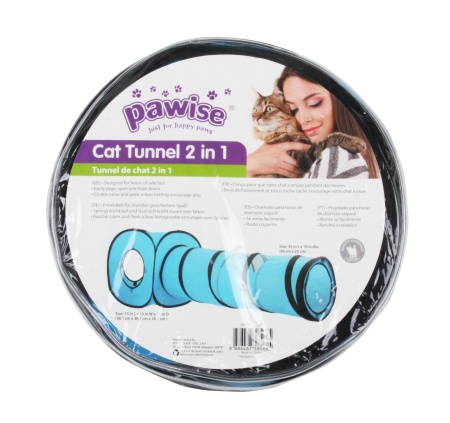 Pawise 28568 Tunnel za macke 2 u 1 Play tunnel and cube - Img 2