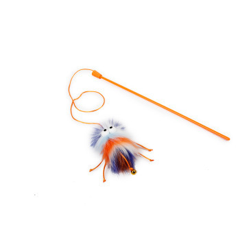 Afp 2806 pecaljka za macke 42,5*7,5*3cm Furry Ball-Fluffer Wand - Orange