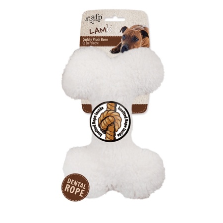 Afp 5418 Igracka za pse 23 x 15 x 6 cm Lambswool Plush Bone - Img 3