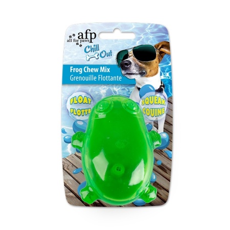 Afp 8252 PLUTAJUĆA igracka za pse 8cm Frog Chew Mix