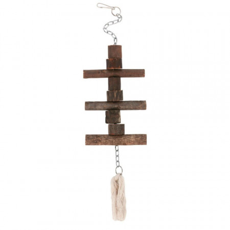 Kerbl 83133 Igracka za papagaje 40 cm parrot toys, natural wood