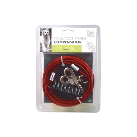 M-PETS 10801305 Sajla za pse sa KOMPENZATOROM 8 m, za pse <25kg