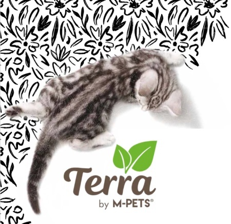 M-PETS 20104399 Toalet TERRA FORMA ECO Black Floral 50*52*48cm - Img 5