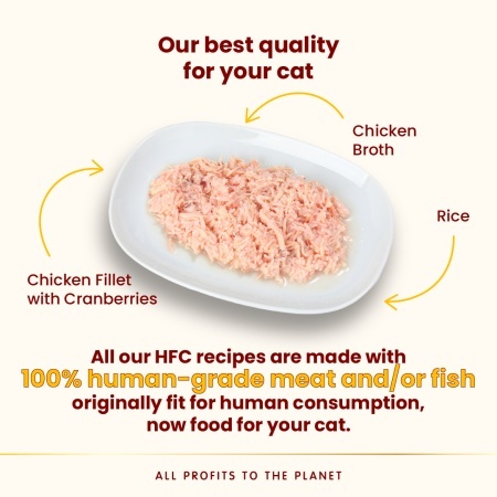 HFC CAT Kesica 50g - URINARY Pileći file sa brusnicom MONO-PROTEIN – ALMO NATURE - Img 2