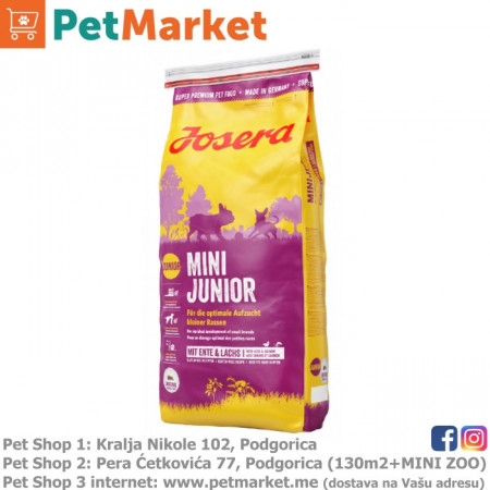 JOSERA MINI JUNIOR 15 KG (Super Premium)