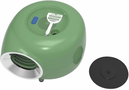 M-PETS 20400799 Toalet SPACE Cat Litter Box Green 57*55,2*44,3cm - Img 3