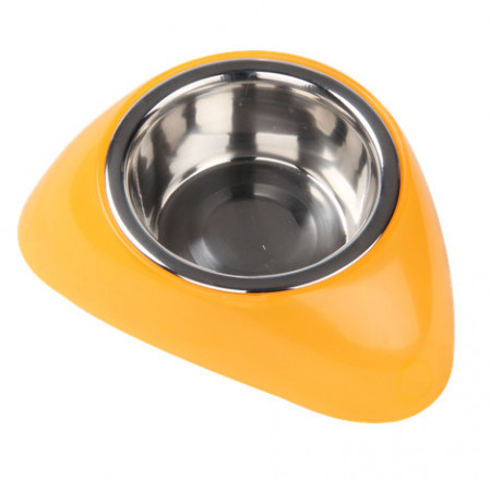 Pawise 11023 posuda za pse 1kom 1750ML stainless steel bowl w/plastic stand L- - Img 2