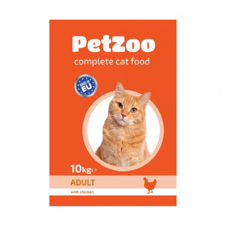 PetZoo piletina 10kg hrana za mačke