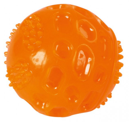 Kerbl 81483 Igracka Ball ToyFastic, Squeaky orange, 6cm