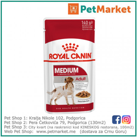 Royal Canin Medium Adult (preliv) 140g