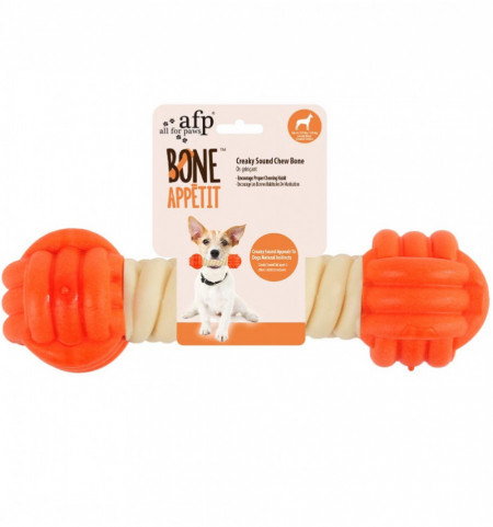 Afp 3687 igracka za pse 13cm Creaky Sound Chew Bone S - Img 2