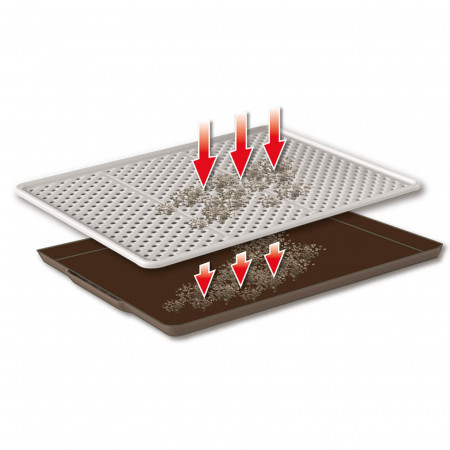 10589 PODLOGA ZA TOALET PREMIUM Genius 46x36x3h cm GeorPlast - Img 2
