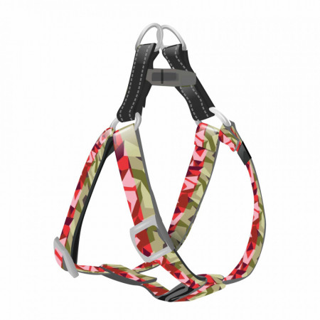 Afp 7046 am za pse obim grudi 25-45cm Dog Step-in Harness - Camouflage S - Img 2