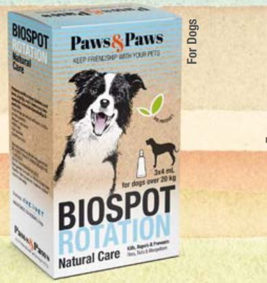 BIOSPOT ROTATION 4ML (1 ampula) PSI PREKO 20KG
