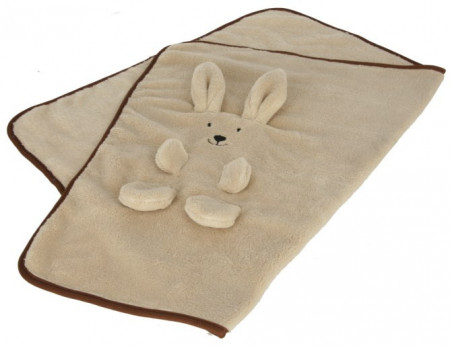 Kerbl 80433 Ćebe Puppy Blanket Bunny beige, 72x51cm