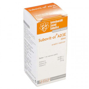 Ad3E kapi za štence 20ml