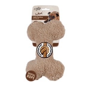 Afp 5418 Igracka za pse 23 x 15 x 6 cm Lambswool Plush Bone - Img 2