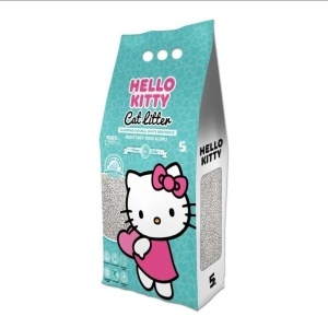 HELLO KITTY 5L Cat Litter Marseille Soap - klupčajući posip za mačke