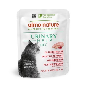 HFC CAT Kesica 50g - URINARY Pileći file sa brusnicom MONO-PROTEIN – ALMO NATURE