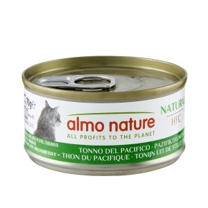 HFC CAT konzerva 70g - Pacific Tuna MONO-PROTEIN (75% mesa) – ALMO NATURE