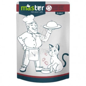 Master Cat Preliv 80g Govedina u želeu (pouch) - Img 2