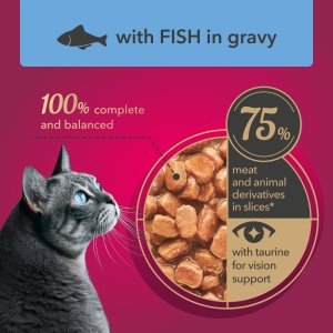 MY LOVE preliv za mačke 85g Riba (pouch) - Img 2