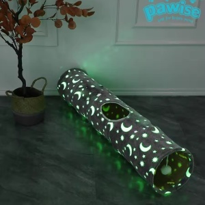 Pawise 28558 Tunnel za macke 100cm (svijetli u mraku) Glow in Dark