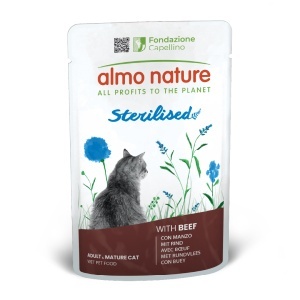 STERILISED CAT Preliv 70g - Govedina FUNCTIONAL – ALMO NATURE