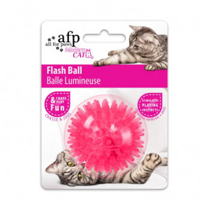 Afp 2087 igracka za macke Svjetleca loptica 5cm *1kom Blue/Green/Orange/Pink - Img 2