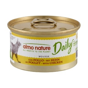 DAILY CAT konzerva 85g - Mus - Piletina GRAIN FREE – ALMO NATURE