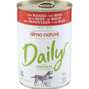 DAILY DOG Konzerva 400g - Govedina GRAIN FREE – ALMO NATURE