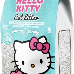 HELLO KITTY 5L Cat Litter Marseille Soap - klupčajući posip za mačke