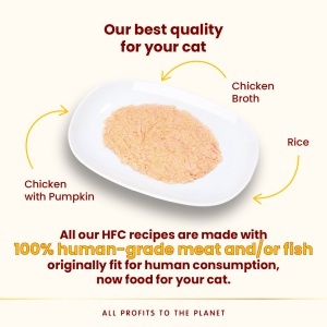 HFC CAT konzerva 70g - Mus - Piletina i bundeva GLUTEN FREE (56% mesa) – ALMO NATURE - Img 2