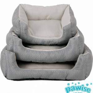 Pawise 12444 ležaljka za pse i mačke Square Pet Bed-grey S