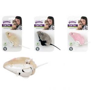 Pawise 28129 Igracka za macke mis trkac *1kom 8cm Cat Moving Mouse