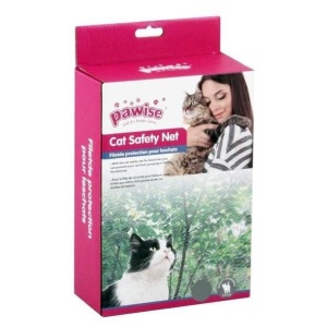 Pawise 28403 Mreza za balkon 4x3m Balcony Cat Nest transparent