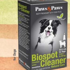 BIOSPOT CLEANER 2.5ML (1 ampula) 7-20KG DOG