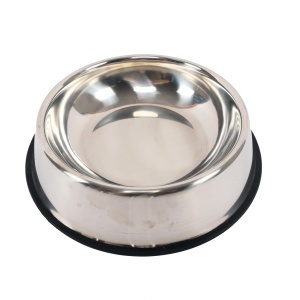 M-PETS 10504599 Posuda za pse M 610ml 21,5*21,5*4,8 cm - CROCK Stainless Steel Bowl