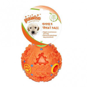 Pawise 14101 loptica za poslastice giggle treat ball 7cm