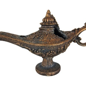 Aladinova lampa ukras za akvarijume 19*7* h11cm ch9767