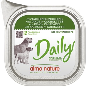 DAILY DOG Pašteta 100g - Ćuretina i tikvice GLUTEN FREE – ALMO NATURE