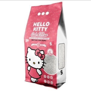 HELLO KITTY 5L Cat Litter Baby Powder - klupčajući posip za mačke
