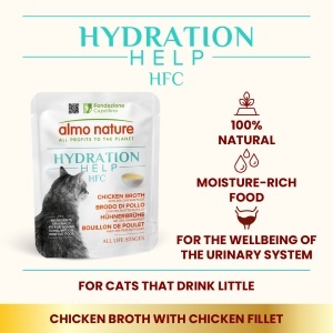 HFC CAT Kesica 50g - Pileća čorba sa pilećim fileom MONO-PROTEIN – ALMO NATURE - Img 3
