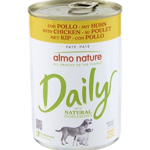DAILY DOG Konzerva 400g - Piletina GRAIN FREE – ALMO NATURE